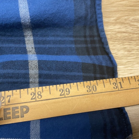 Eddie Bauer Men's Classic Fit Long Sleeve Multi Color Plaid Flannel Shirt TXL - Picture 5 of 8